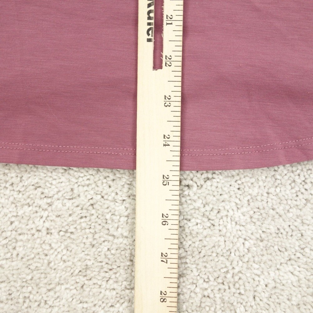 Columbia Shirt Women's Small Purple Mauve 3/4 Sleeve Stretch Pullover Outdoor - Picture 7 of 8